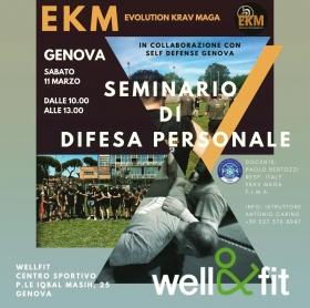 Seminario Genova  11/03/2023 - Evolution Krav Maga