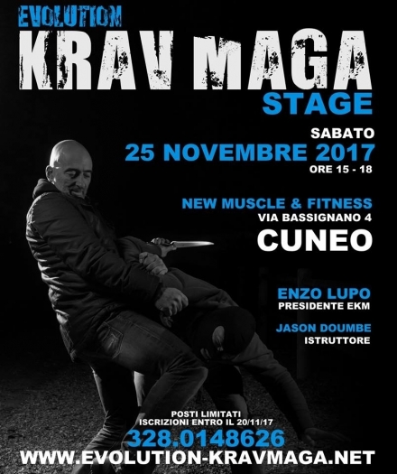 STAGE EKM A CUNEO - Evolution Krav Maga